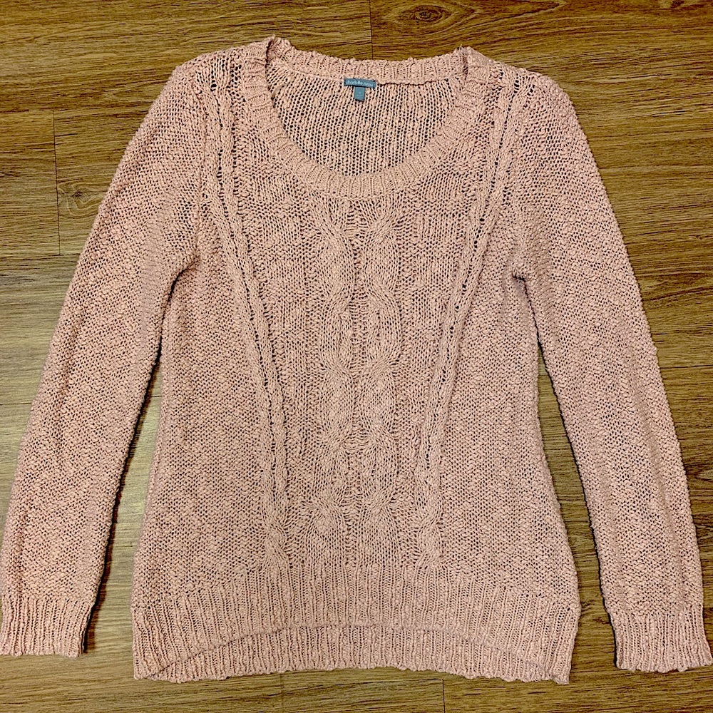 Knitted Blush Pink Sweater